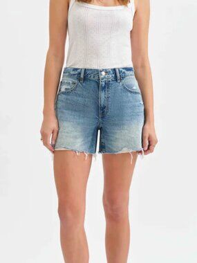 Daze Crossroads Mid Rise Loose Denim Shorts (Current Style!) Size 26